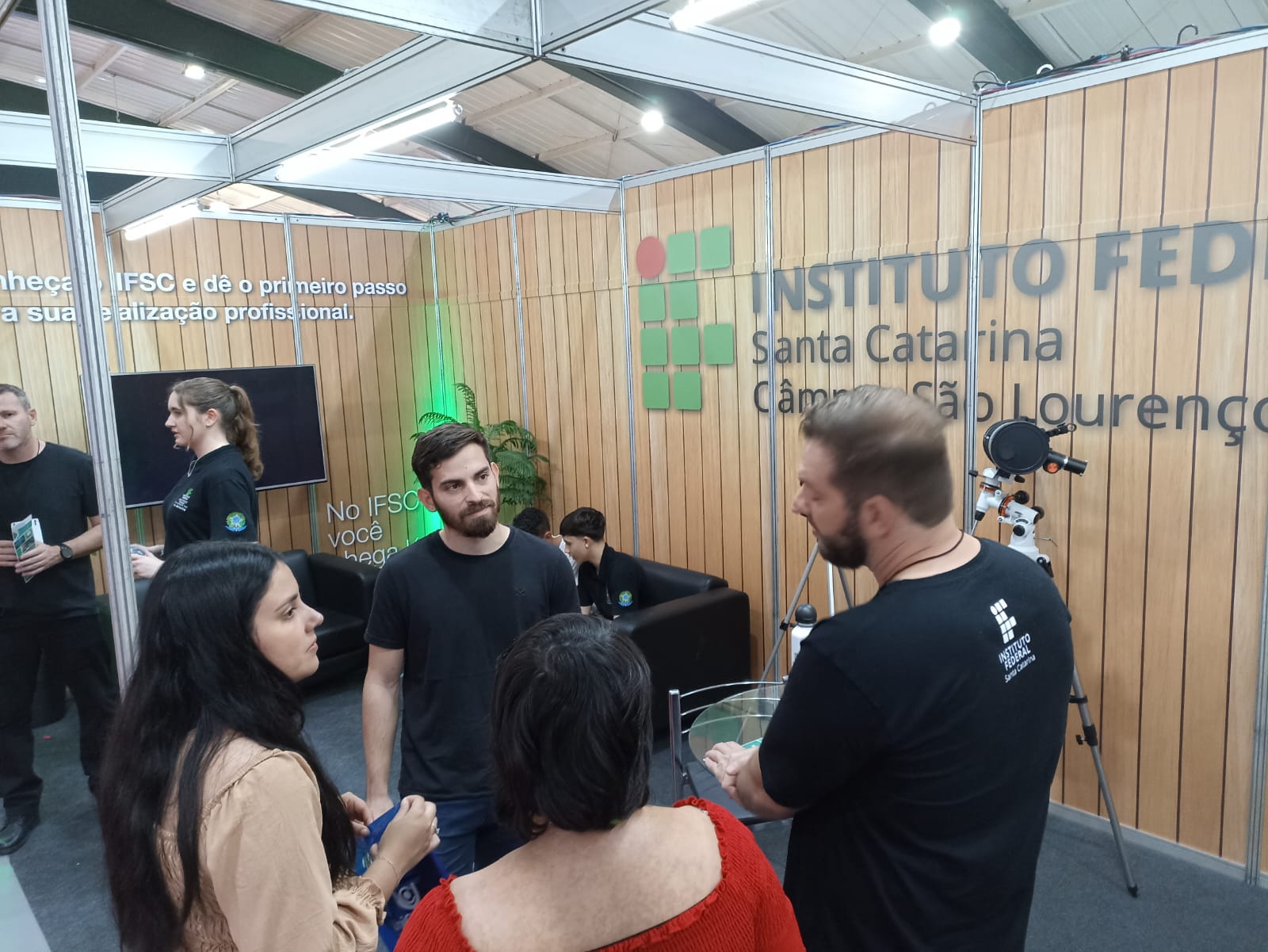 Estande do IFSC na Efaislo 2026