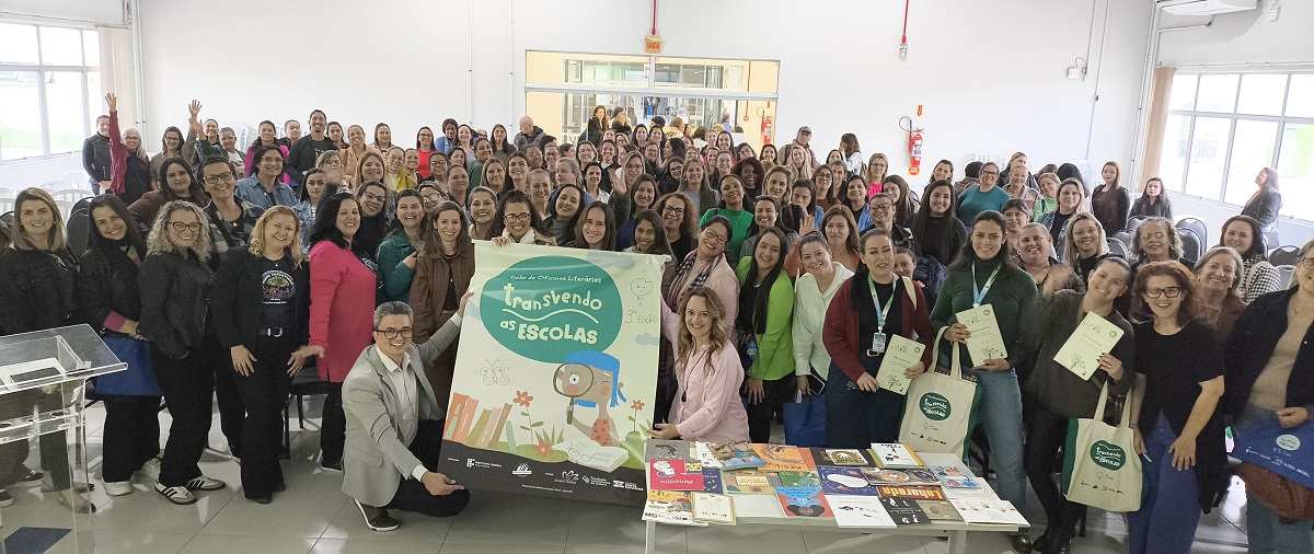 Professores de Pescaria Brava, Laguna e Paulo Lopes lotaram o Centro Multiúso do Câmpus Garopaba I Fotos: Vanessa Schultz