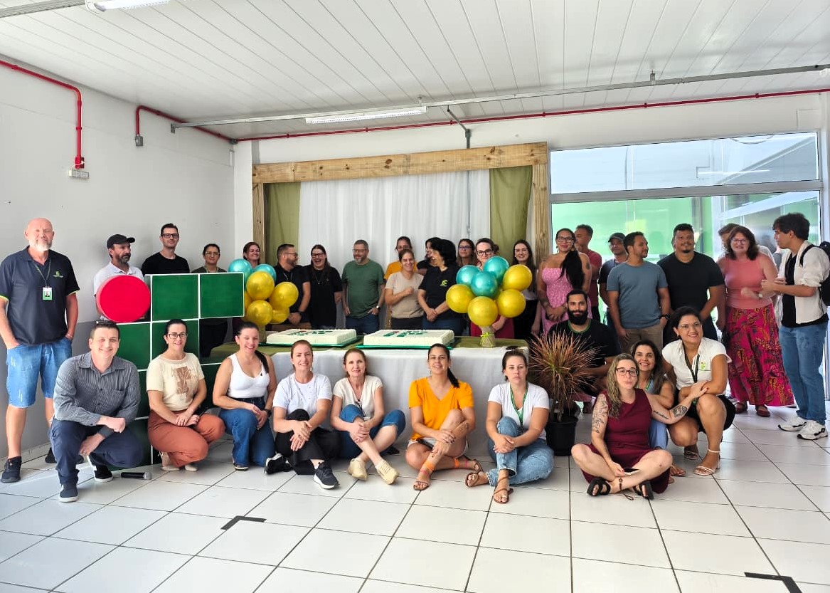 Comemoração com a comunidade interna