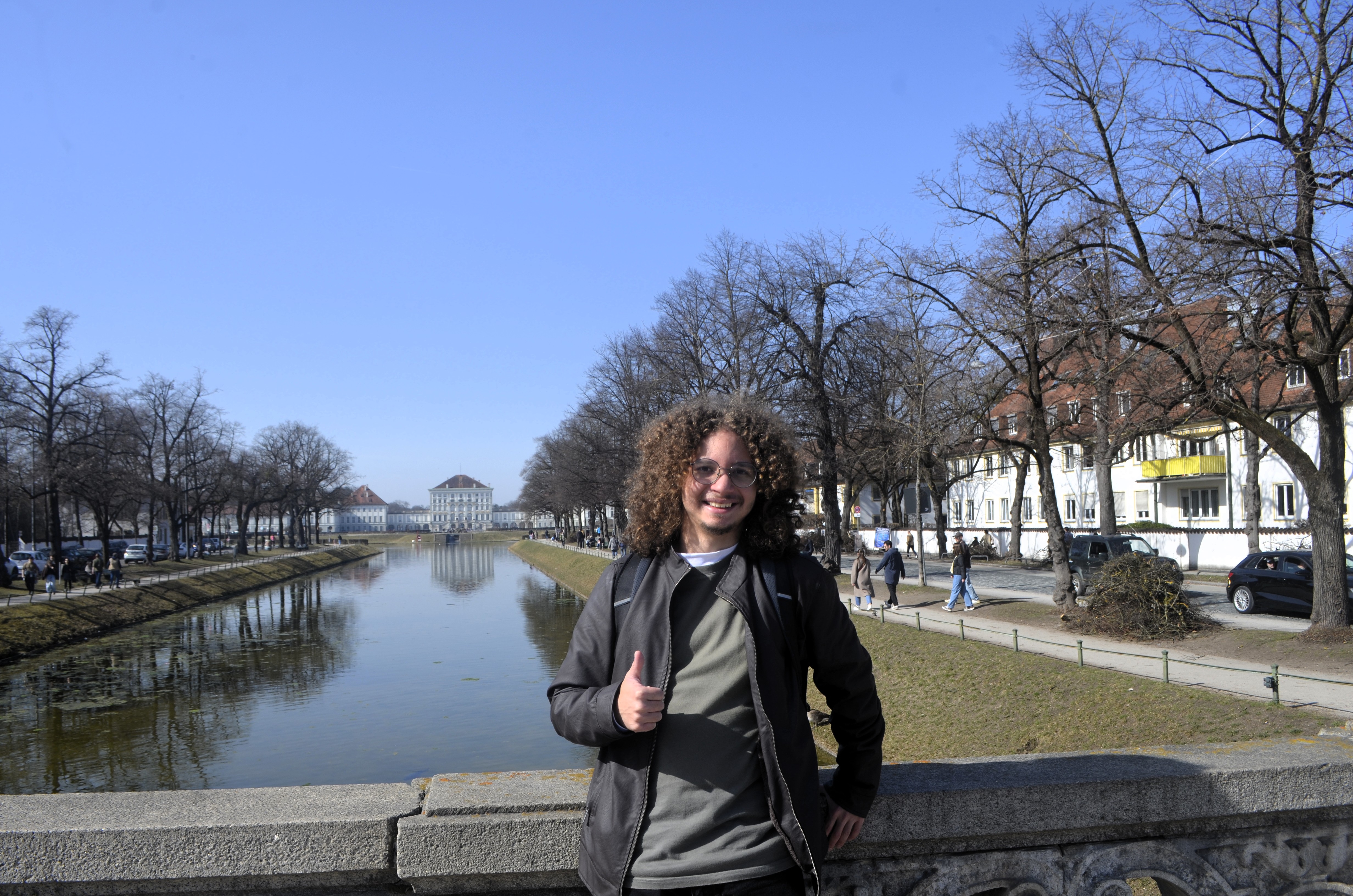 Diogo Henrique de França Santos, do curso de Engenharia Elétrica do Câmpus Joinville, já está na Alemanha