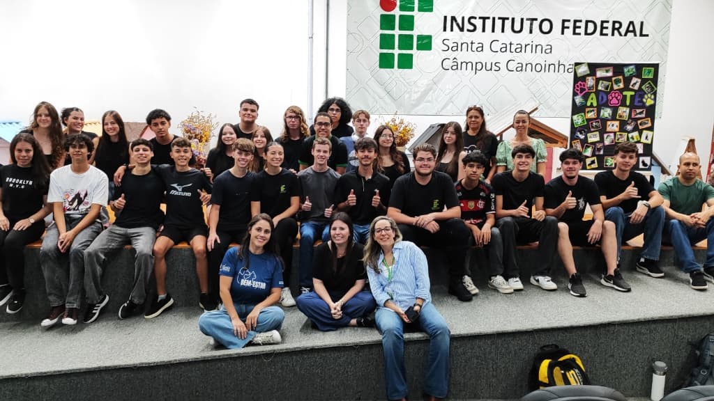 Projeto envolveu toda turma do atual 3º ano do integrado em Edificações