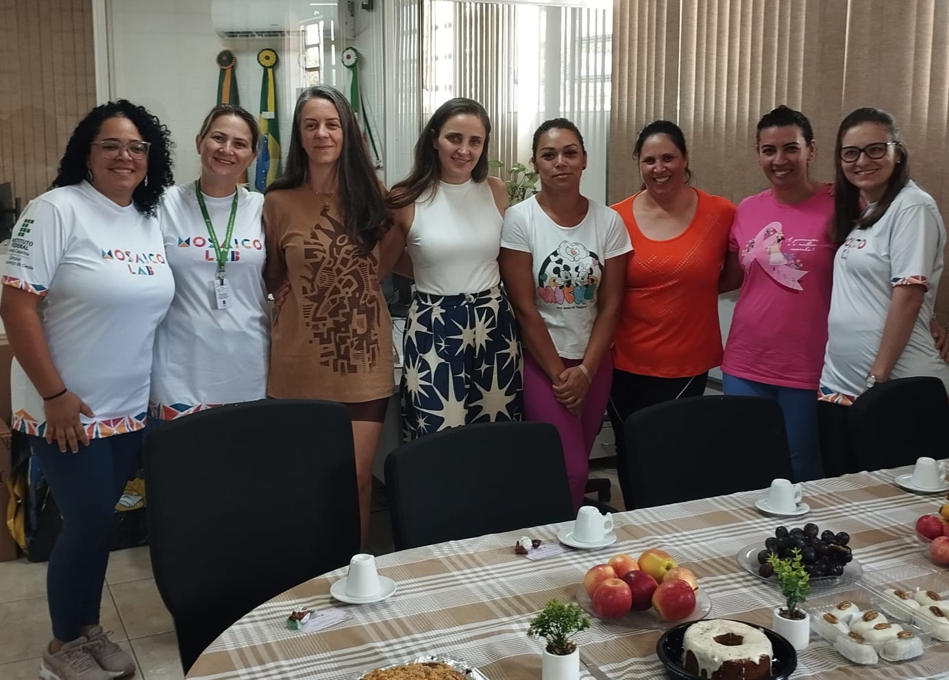 Servidoras e estudantes do Câmpus São Lourenço do Oeste do IFSC participaram de programações especiais&nbsp;em alusão ao Dia Internacional da Mulher