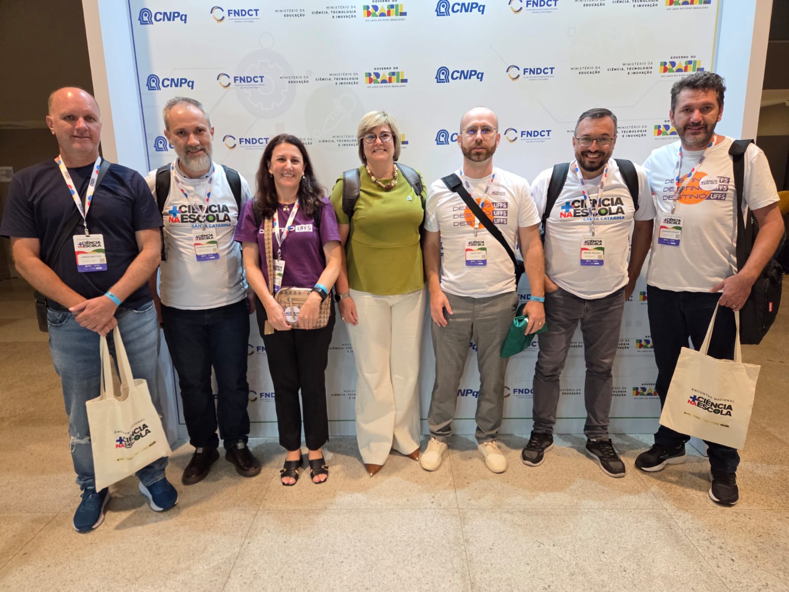 Equipe IFSC do Mais Ciência na Escola