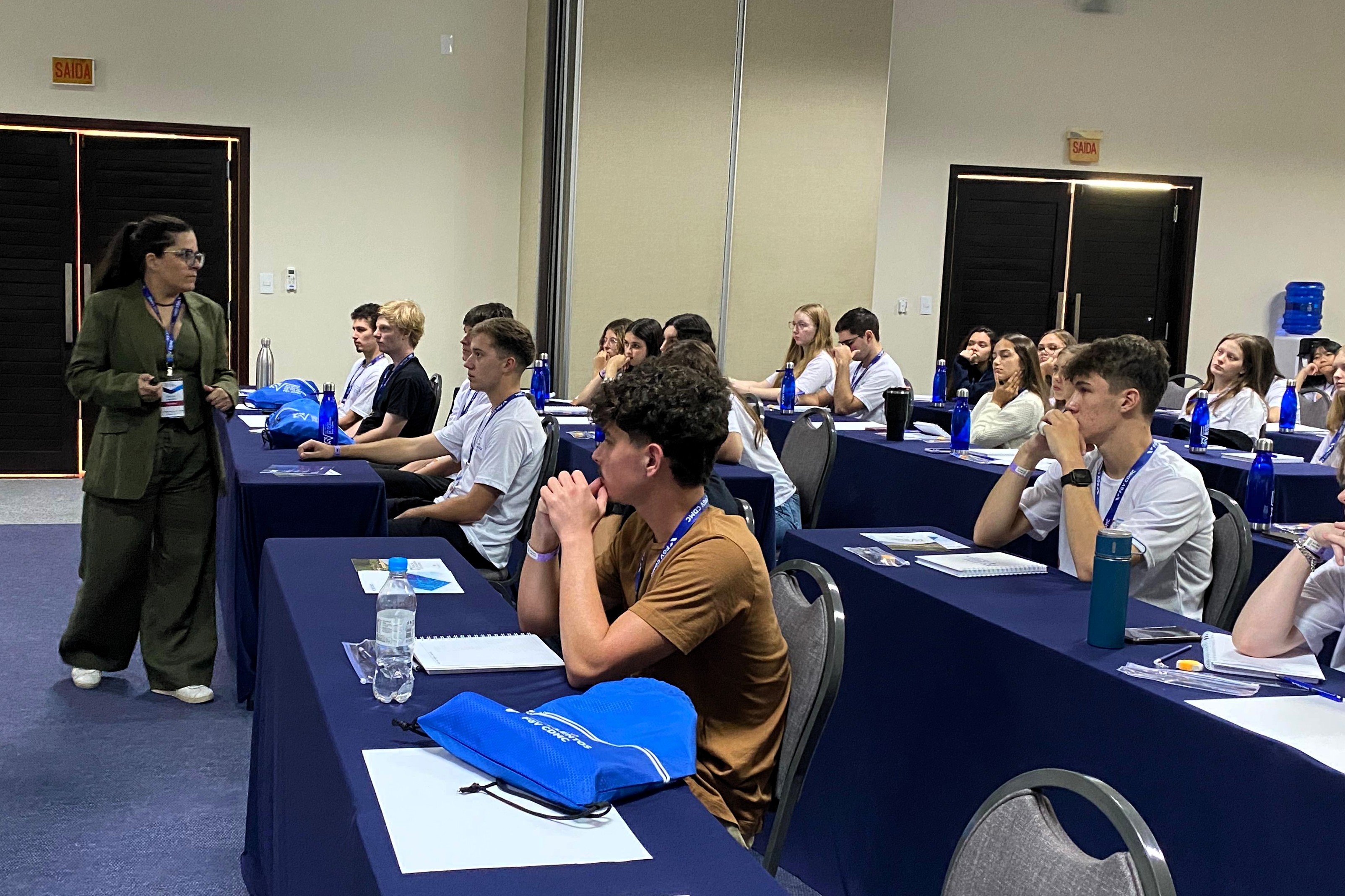 Palestra com a professora Joice