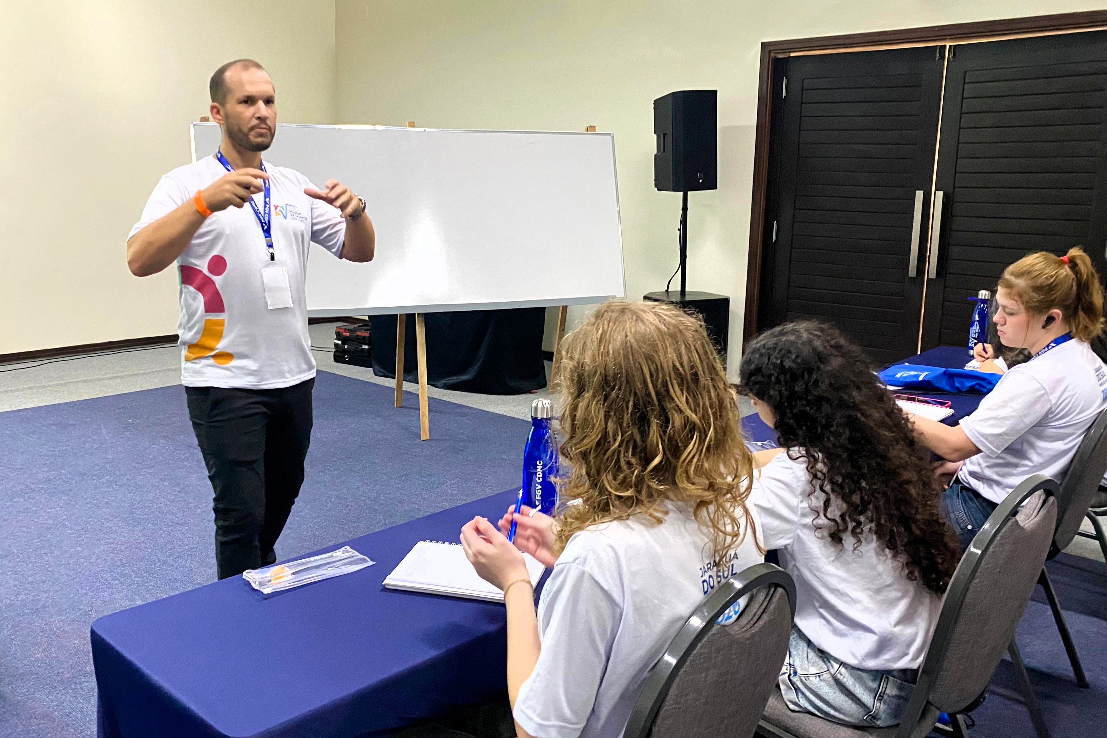 Palestra com o professor Paulo Amaro