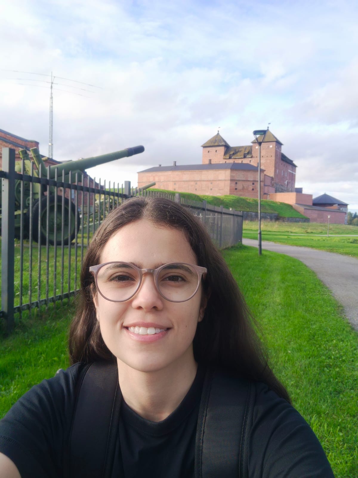 Desde final de agosto, Clarice participa de um projeto de pesquisa na Finlândia pelo Propicie.