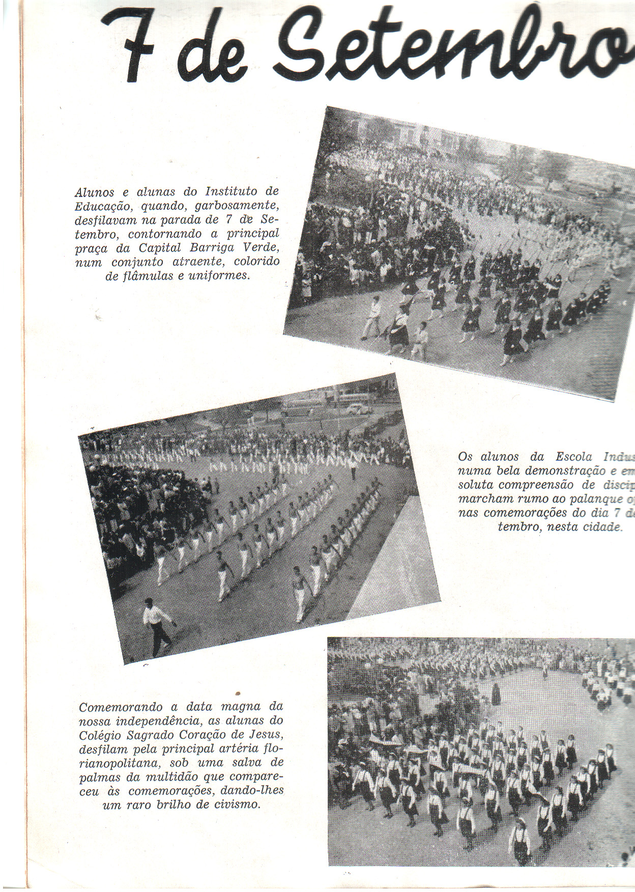 Foto 7 - Desfile de 7 de setembro (1948)