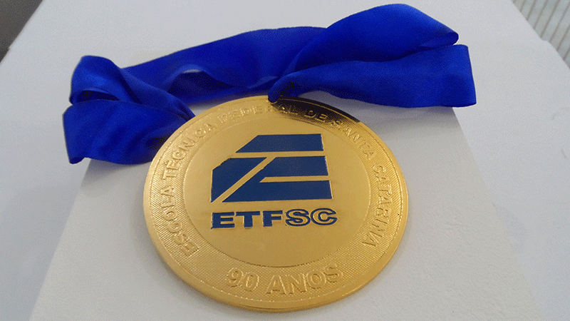 Medalha 90 anos ETFSC